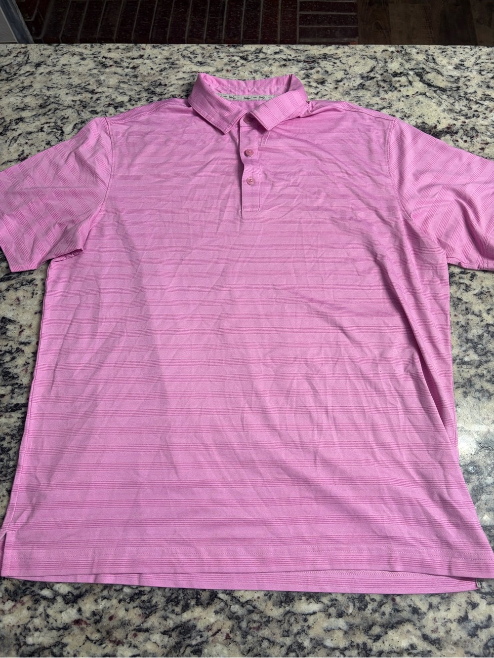 Walter Hagen Soft Pink Short Sleeve Polo